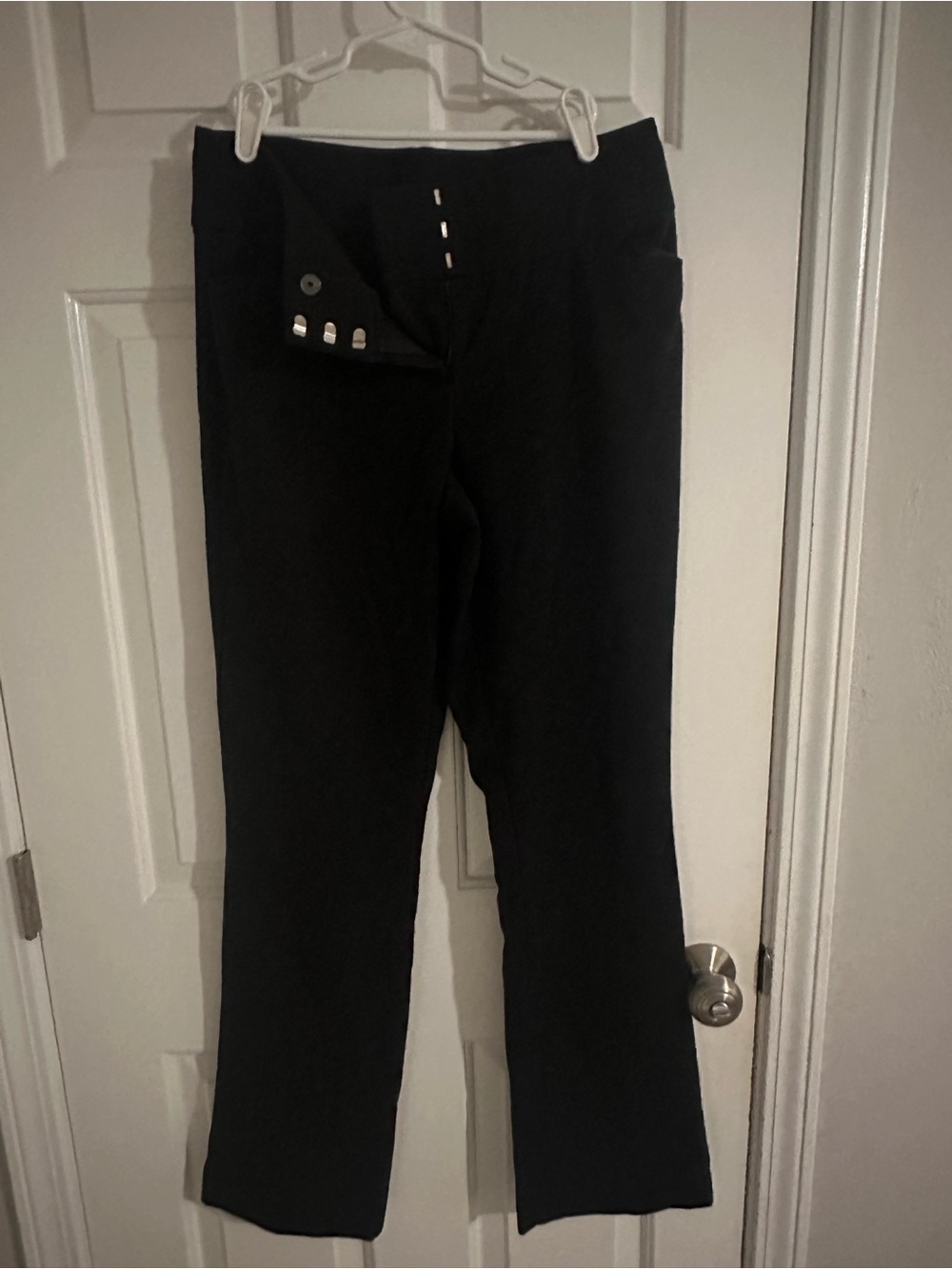 Maurices Black High-Waist Stretch Pants